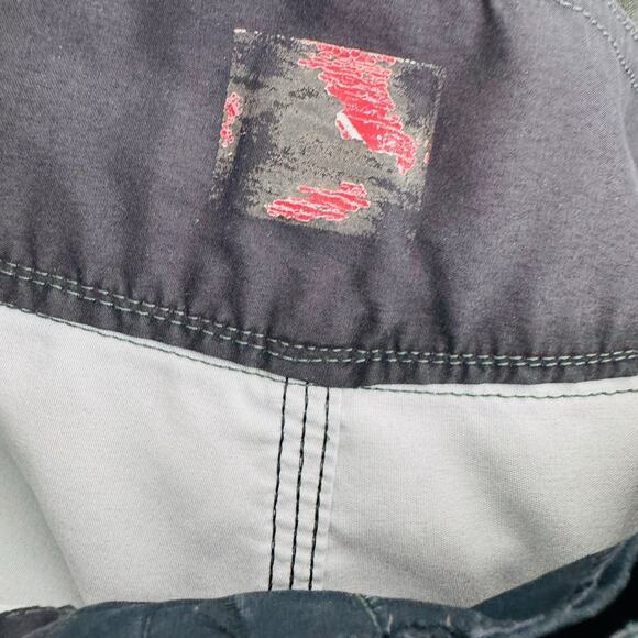 Quicksilver Blue Striped Board Shorts Men’s Size 38 - Picture 7 of 10